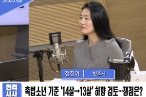 촉법소년, 촉법소년기준, 촉법소년연령하향, 촉법소년연령